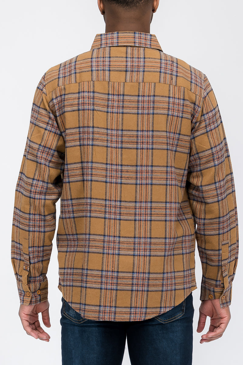 Brushed Flannel Shirt